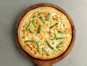 7'' Capsicum Single Veg Pizza  [ 4 pcs]