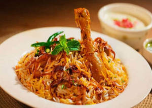 Chicken Dum Phukt Biryani