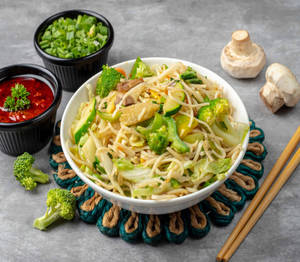 Exotic Veg Wok Tossed Noodles 