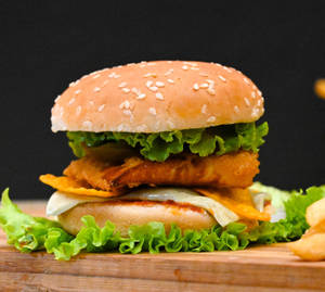 Crunchy Paneer Burger