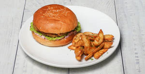 Grilled Veggies Burger