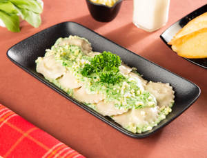 Ravioli With Creamy Red Hot Paprika