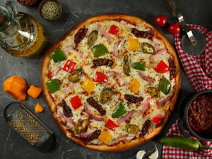 8" Mixed Veg Pizza