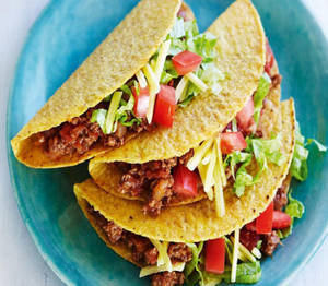 Fusion Mushroom Mexican Taco