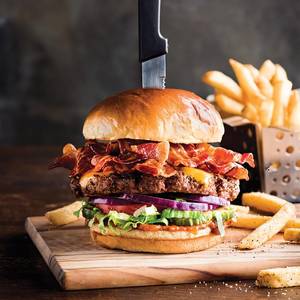 Bacon Chicken Cheeseburger