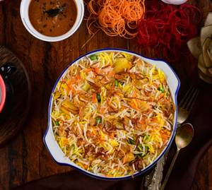 Veg Biryani with Raita