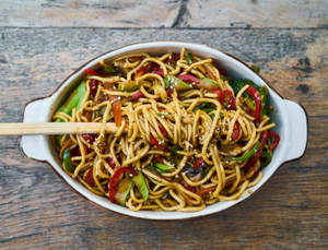 Veg Hakka Noodles
