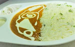 Shahi Paneer With Rice.