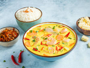 Seafood Five Spice Curry Combo