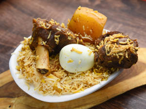 Special Mutton Biryani (2 Pice)