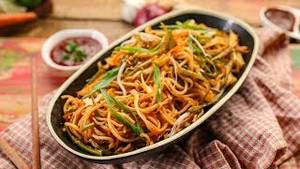 Schezwan Chicken Noodles