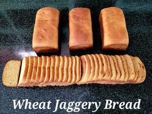Special Wheat Jaggery Bread (1 Loaf)