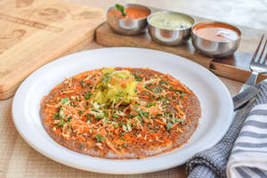 Ragi Open Masala Dosa