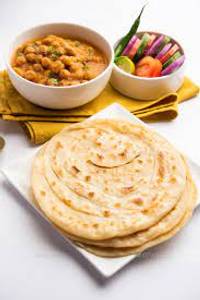 Chana Masala With Lachcha Paratha