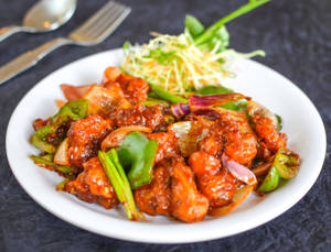 Chilli Chicken(8 Pcs) 