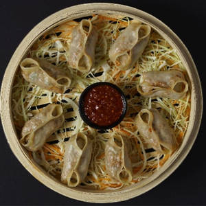 Schezwan Mushroom Dimsums(8 Pcs)