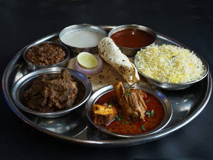 Mutton Thali