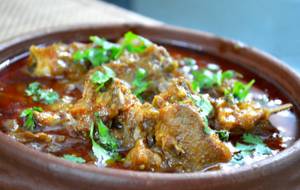 Chilli mutton gravy