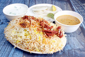 Mini Beef Biryani