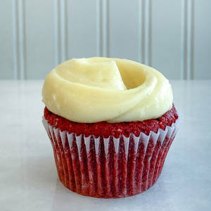 Red Velvet with Cream Cheese Cupcake - Pack of Two