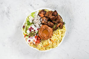 Lebanese Grilled Chicken Rice Bowl