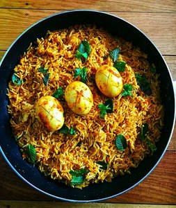Fry Egg Biryani