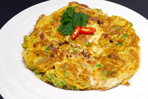 Onion omelette