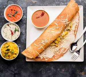 Cheese Masala Dosa (1 Pc)