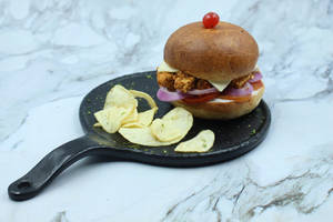 Tandoori Paneer Burger