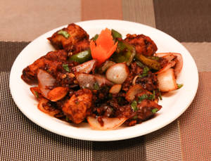 Schezwan Chilli Chicken Dry