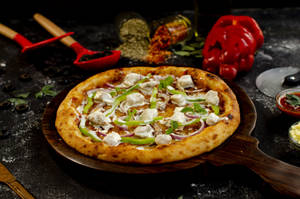 Malai Chicken Tikka Pizza