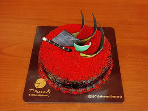 Red Velvet Dark Fantasy Premium Exotic Cake