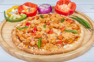 Hot Garlic Paneer Pizza