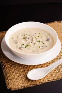 Cream of mushroom soup