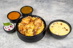 Chicken Biryani And Any One Sweet