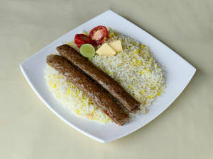 Cheelo Kebab With Rice