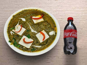 Palak Paneer + Cold Drink