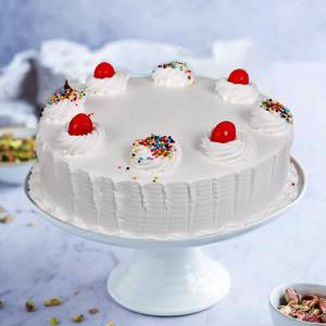 Eggless Vanilla Cake