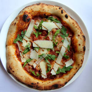 Rocket And Pecorino Romano Pizza