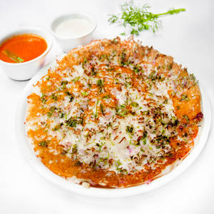 Onion Masala Uttapam