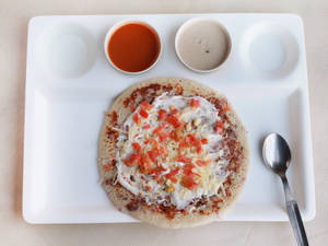 Tomato Cheese Utappam