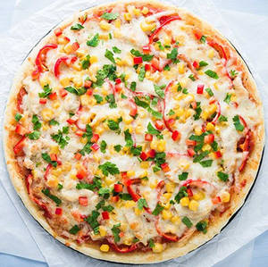 7" Plain Cheese Corn Pizza