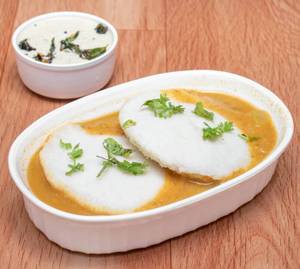Sambar Idly (2 Pcs)