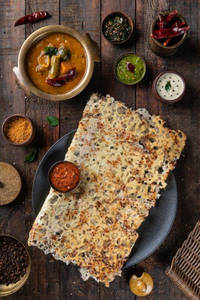 Cheese Onion Rawa Dosa