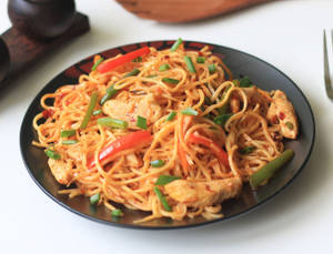 Chicken Chilli Garlic Noodles