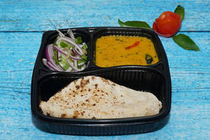 Phulka (3 Pcs) + Dal Fry