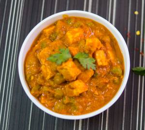 Jain Matar Paneer