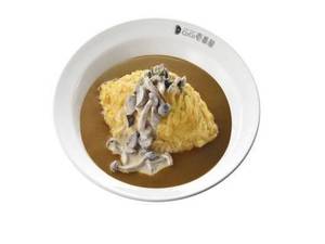 Creamed Mushroom Omelette Curry
