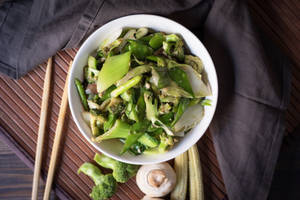Stir Fried Chicken & Exotic Veggies