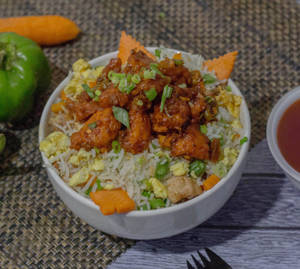 Basil Chicken Fried Rice